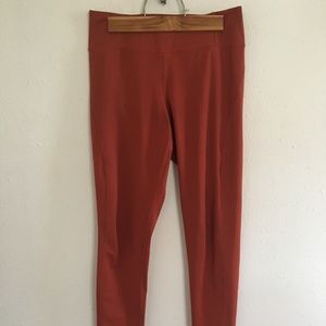 Girlfriend Collective leggings RED OCHRE Size S